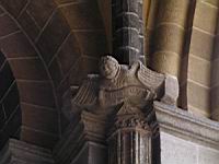 Le Puy en Velay, Cathedrale Notre Dame, Porche, Evangile (1)